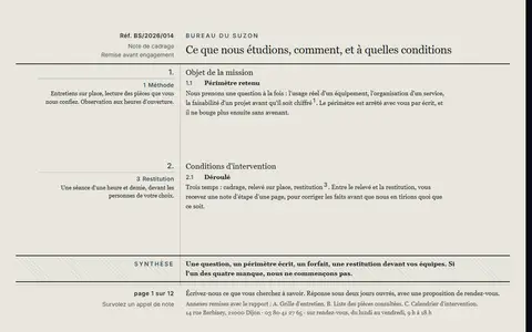 Aperçu du style Rapport et marges
